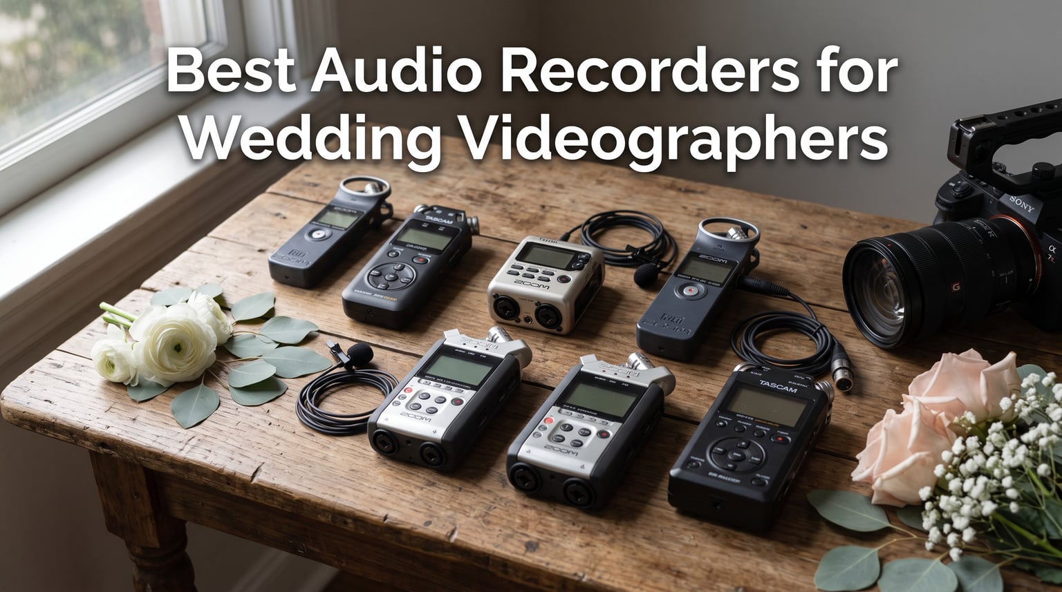 Best Audio Recorders for Wedding Videographers