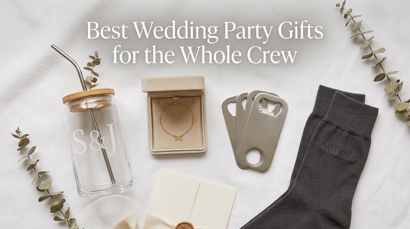 Best Wedding Party Gifts for the Whole Crew