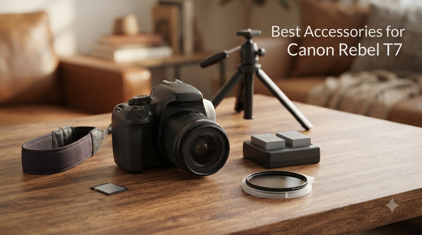 Best Accessories for Canon Rebel T7