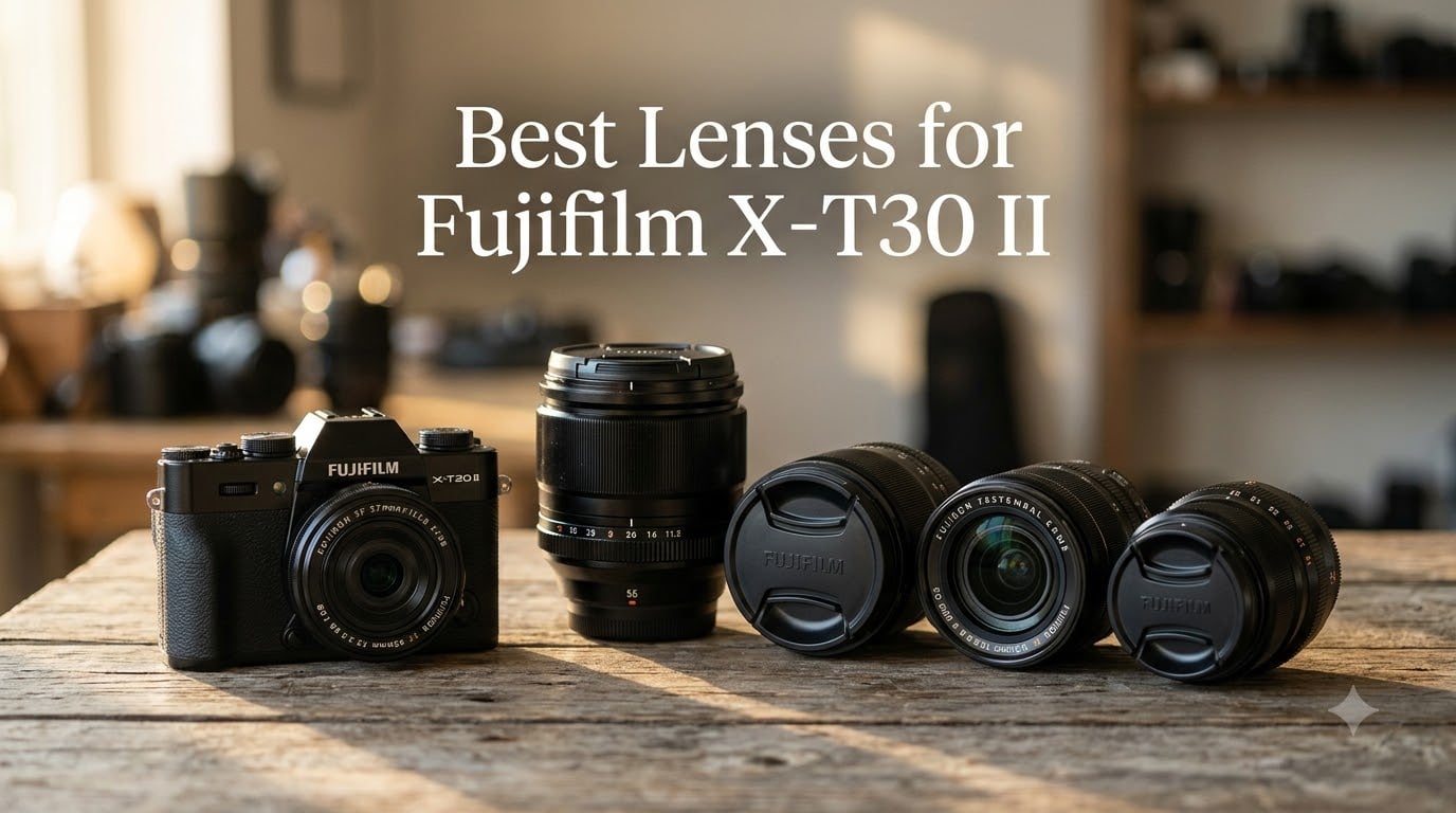 Best Lenses for Fujifilm X-T30 II
