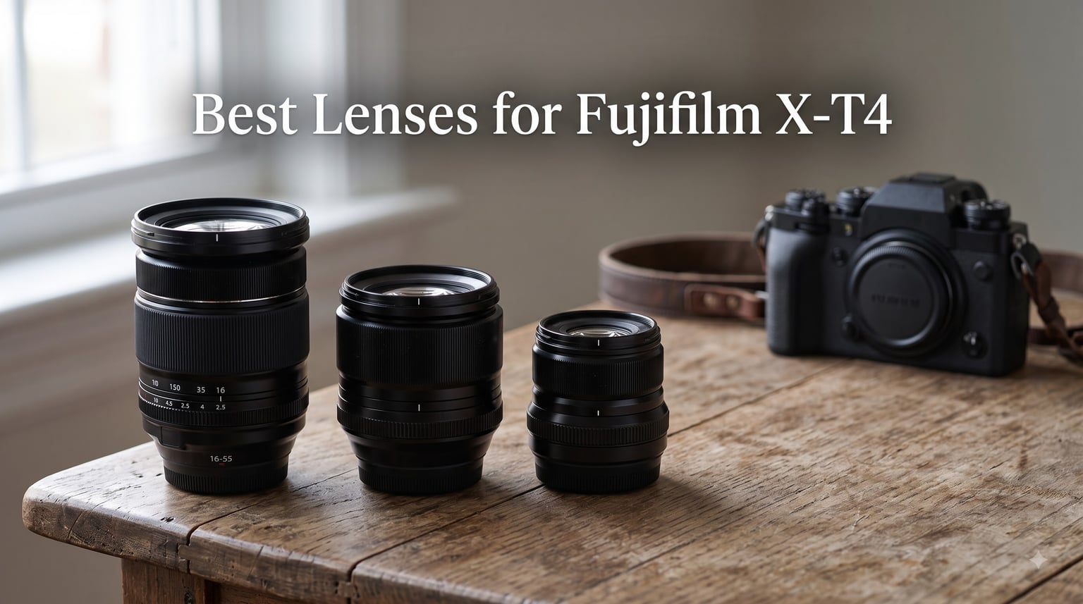 Best Lenses for Fujifilm X-T4