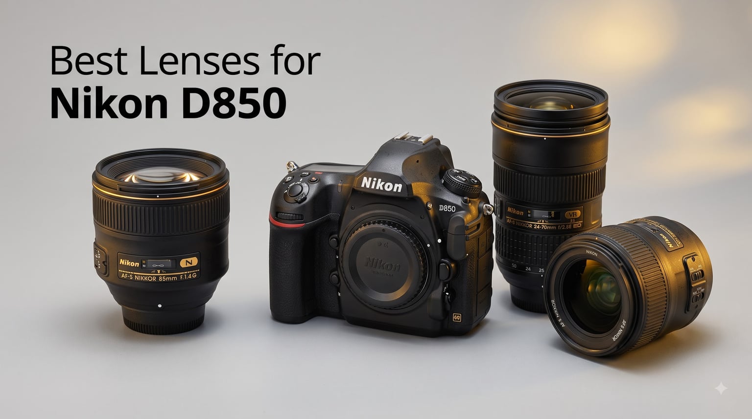 Best Lenses for Nikon D850