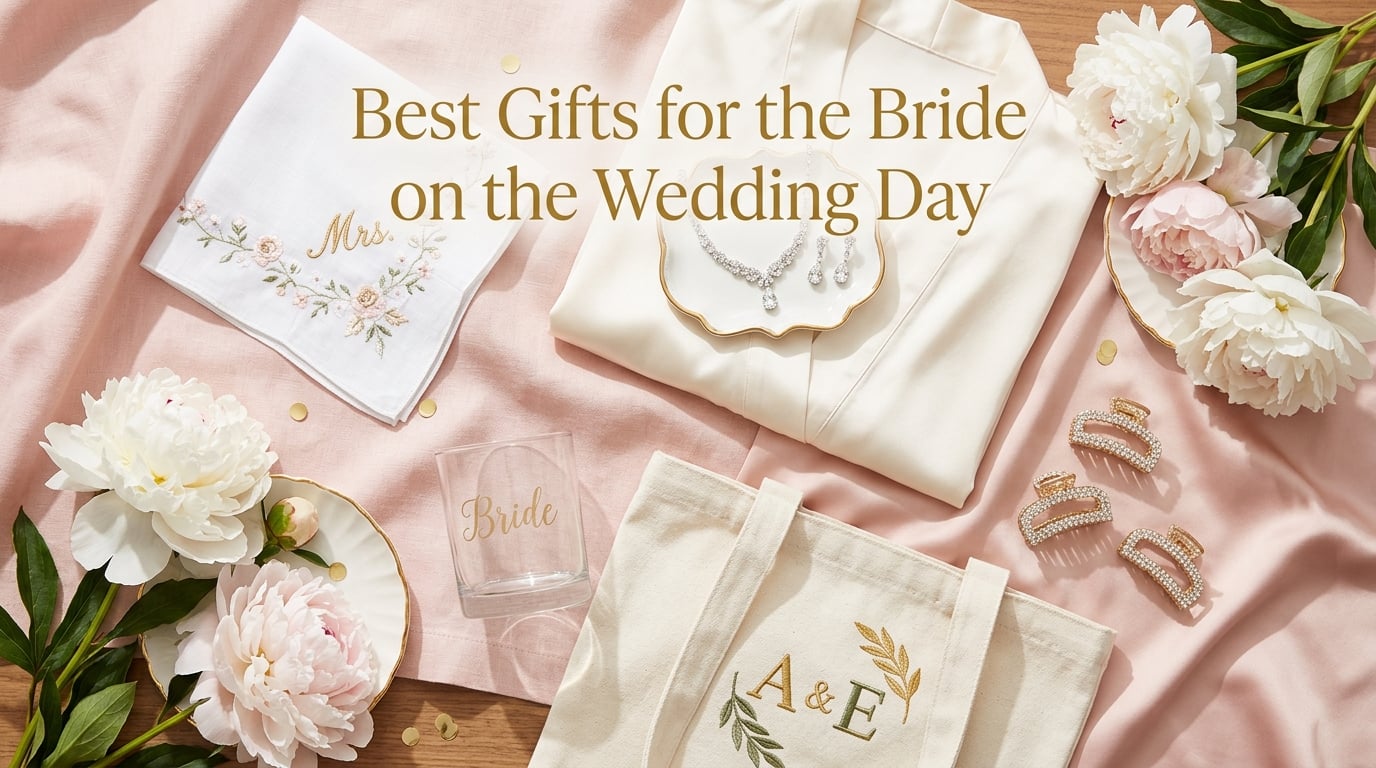 Best Gifts for the Bride on the Wedding Day