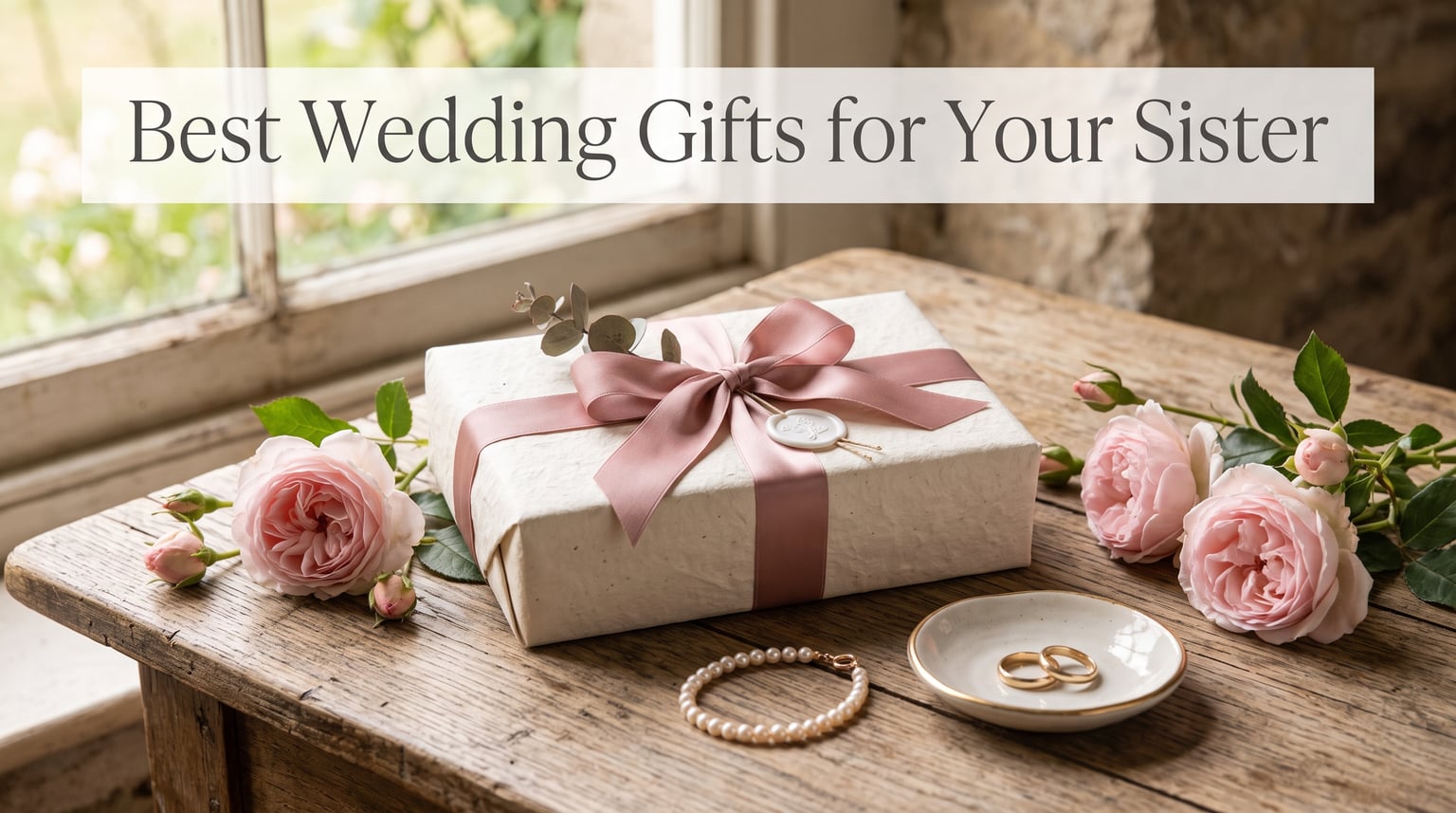 Best Wedding Gifts for Your Sister