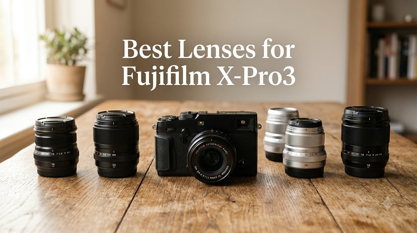 Best Lenses for Fujifilm X-Pro3