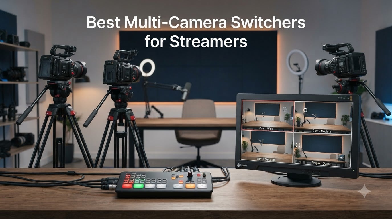 Best Multi-Camera Switchers for Streamers