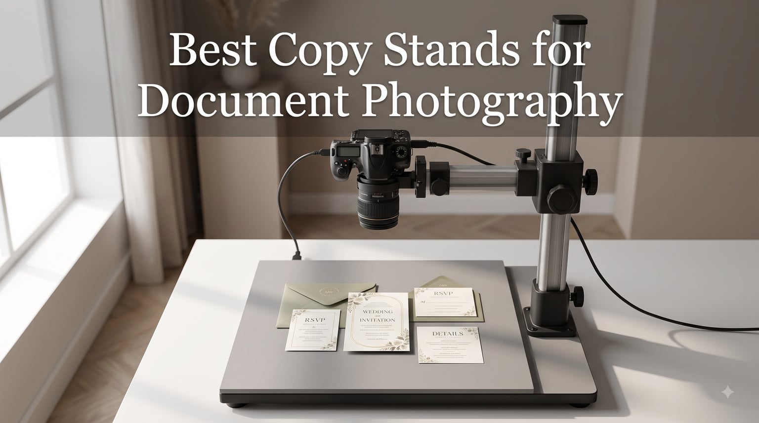 Best Copy Stands for Document Photography