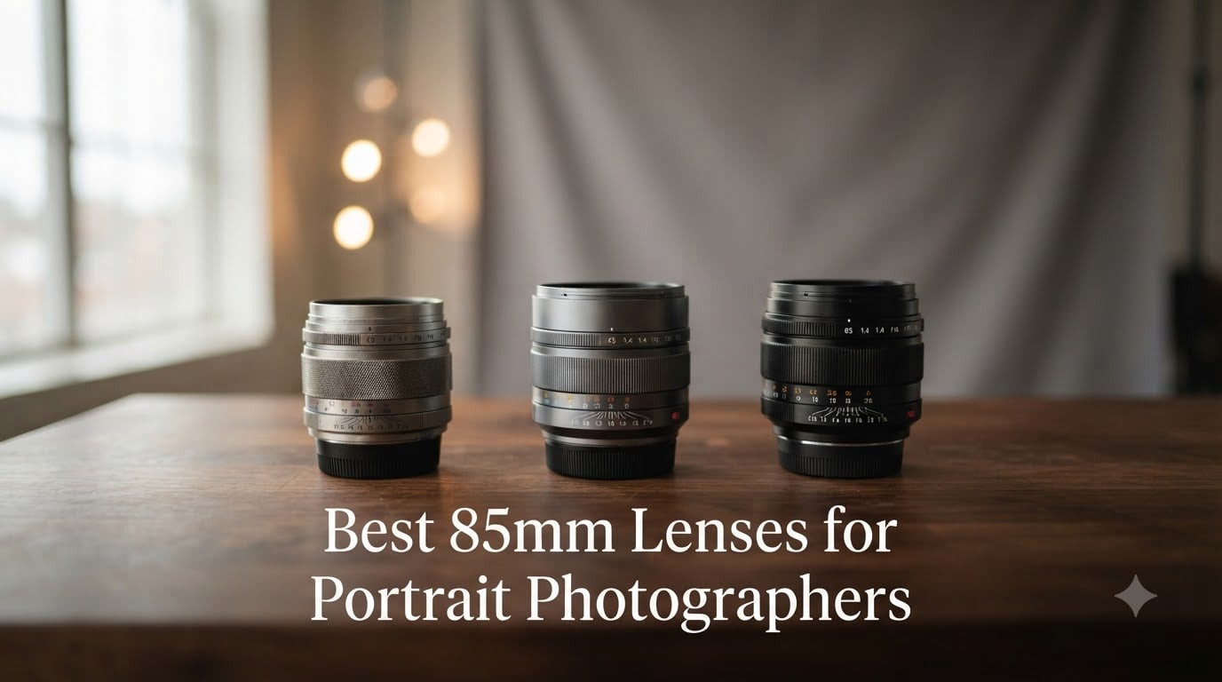 Best 85mm Lenses for Portrait Photographers