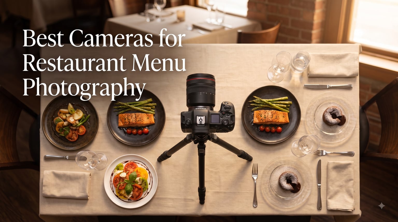 Best Cameras for Restaurant Menu Photography