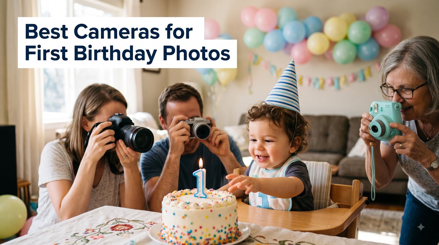 Best Cameras for First Birthday Photos