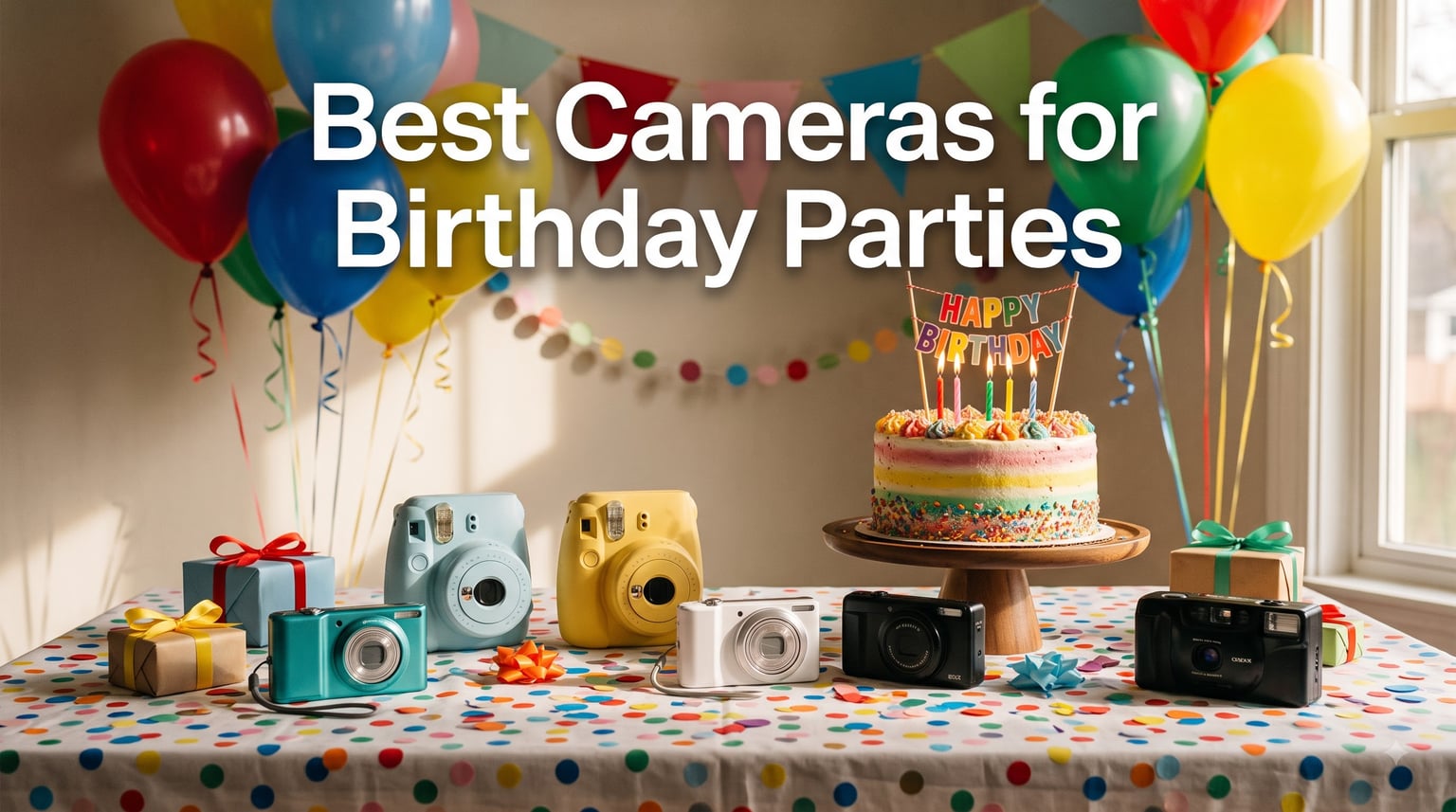 Best Cameras for Birthday Parties