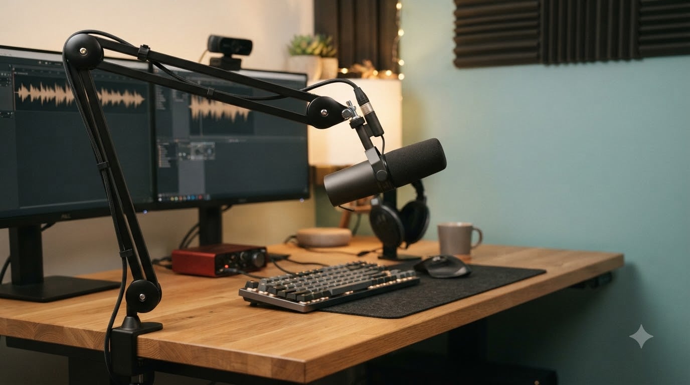 Best Boom Arms for Studio Microphones