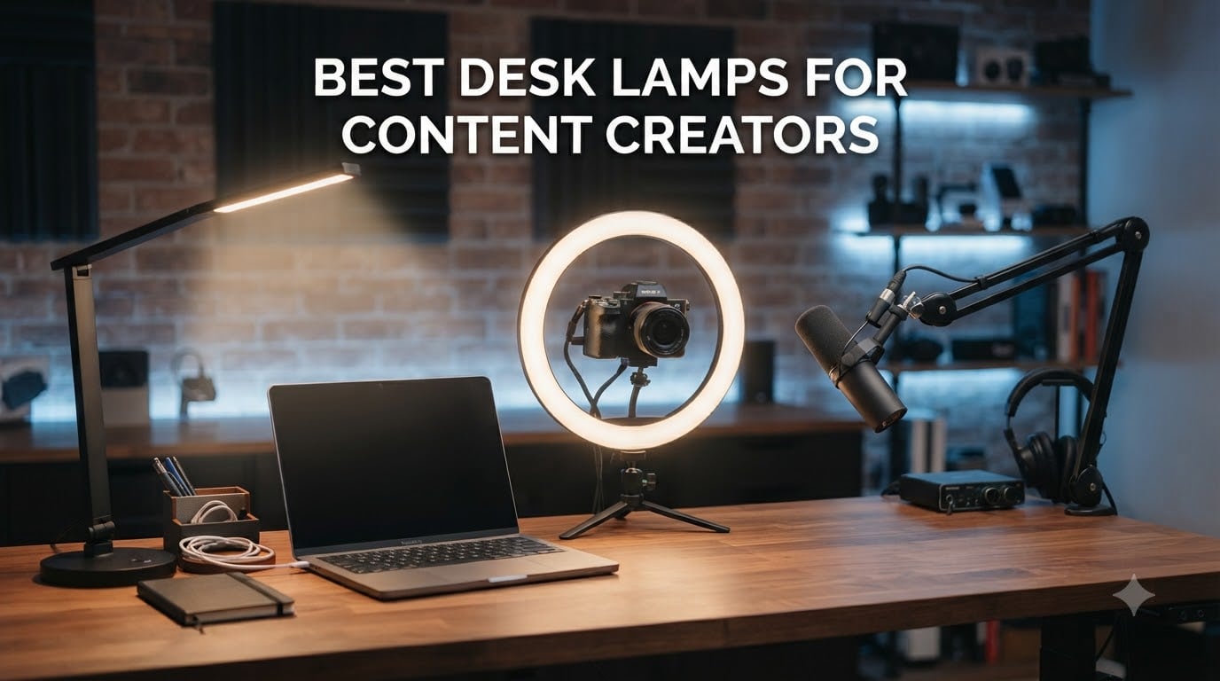 Best Desk Lamps for Content Creators