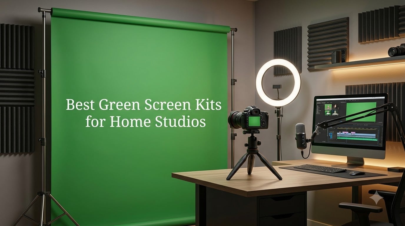 Best Green Screen Kits for Home Studios
