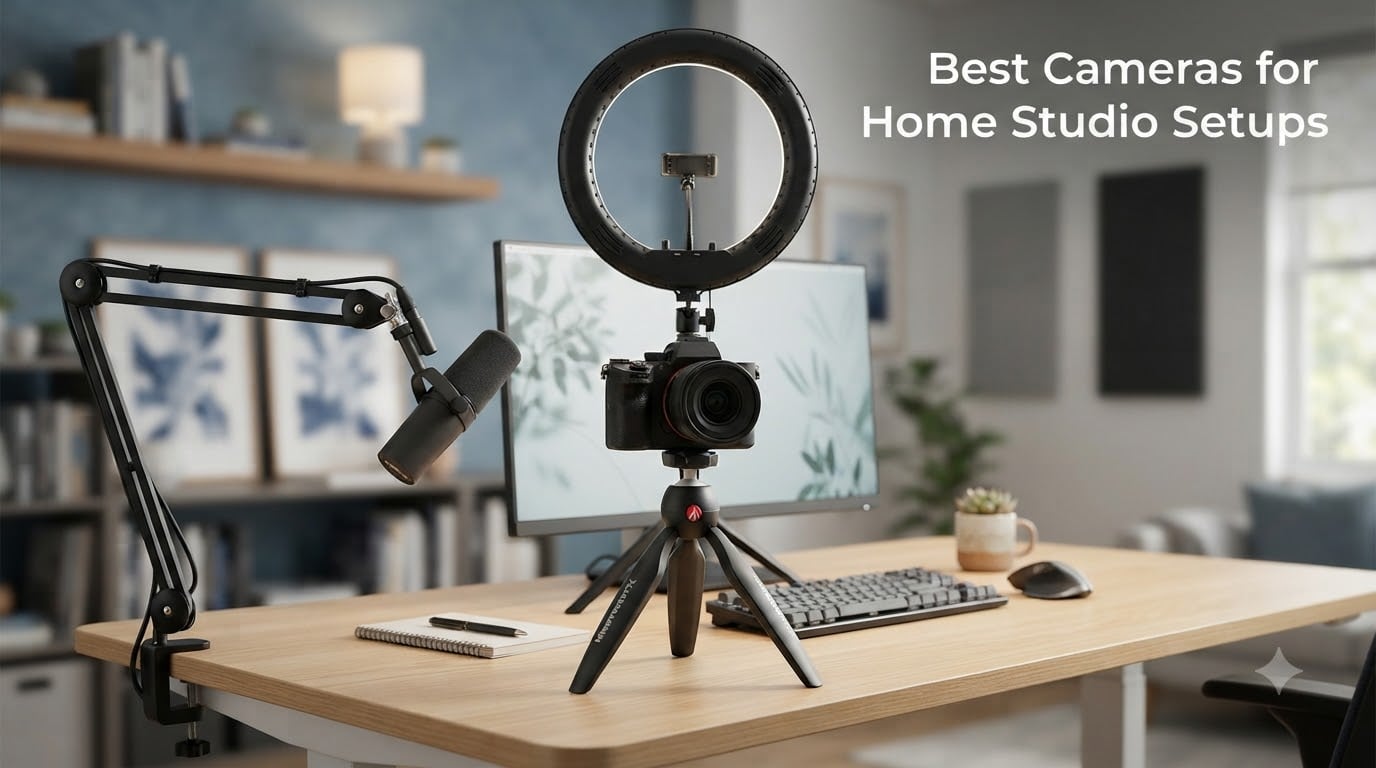 Best Cameras for Home Studio Setups