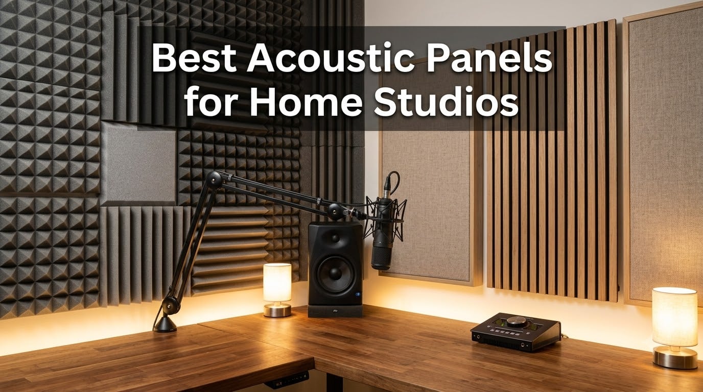 Best Acoustic Panels for Home Studios