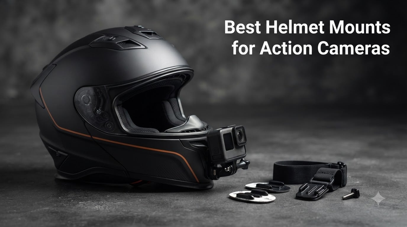Best Helmet Mounts for Action Cameras