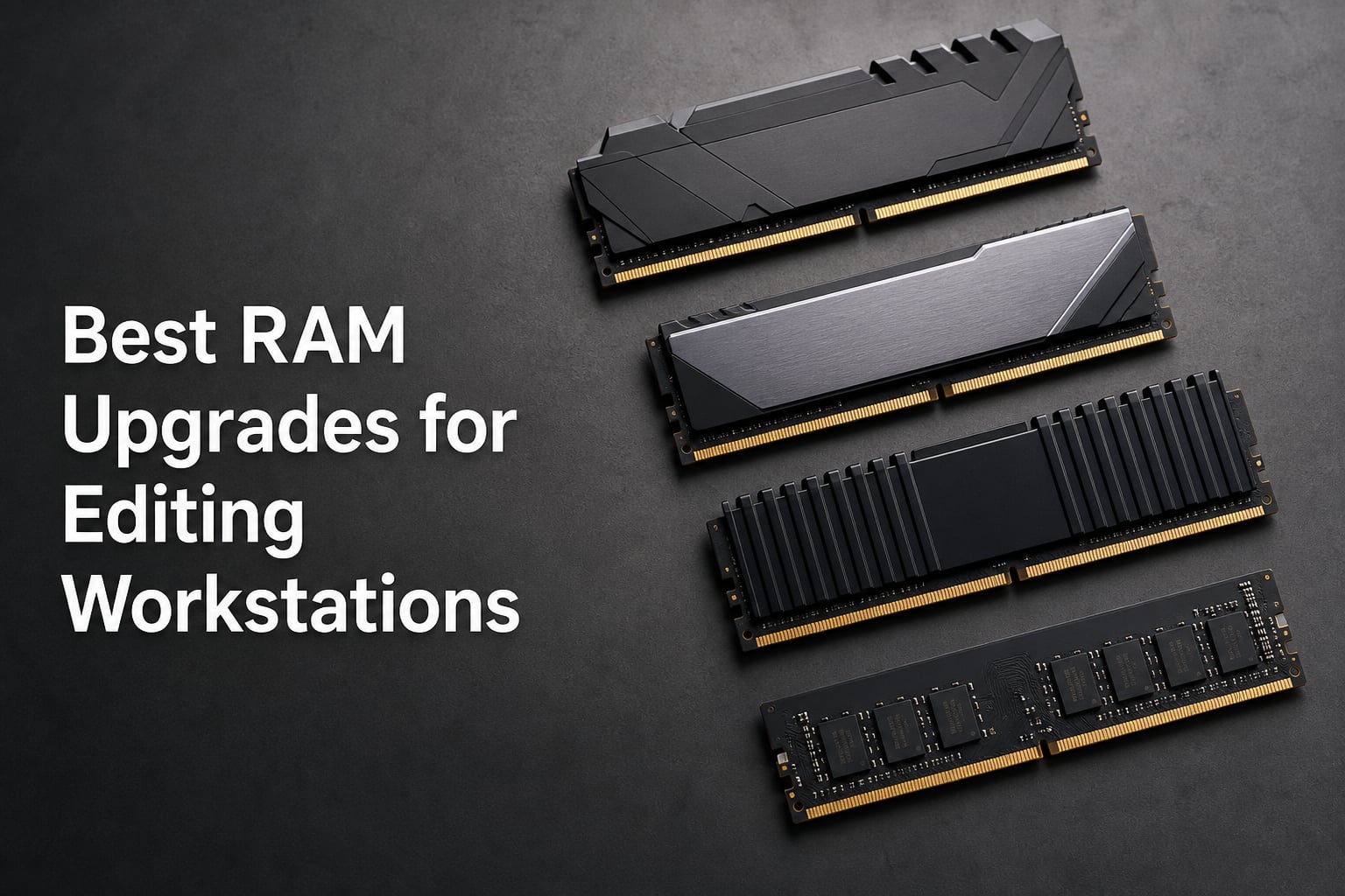 Best RAM Upgrades for Editing Workstations
