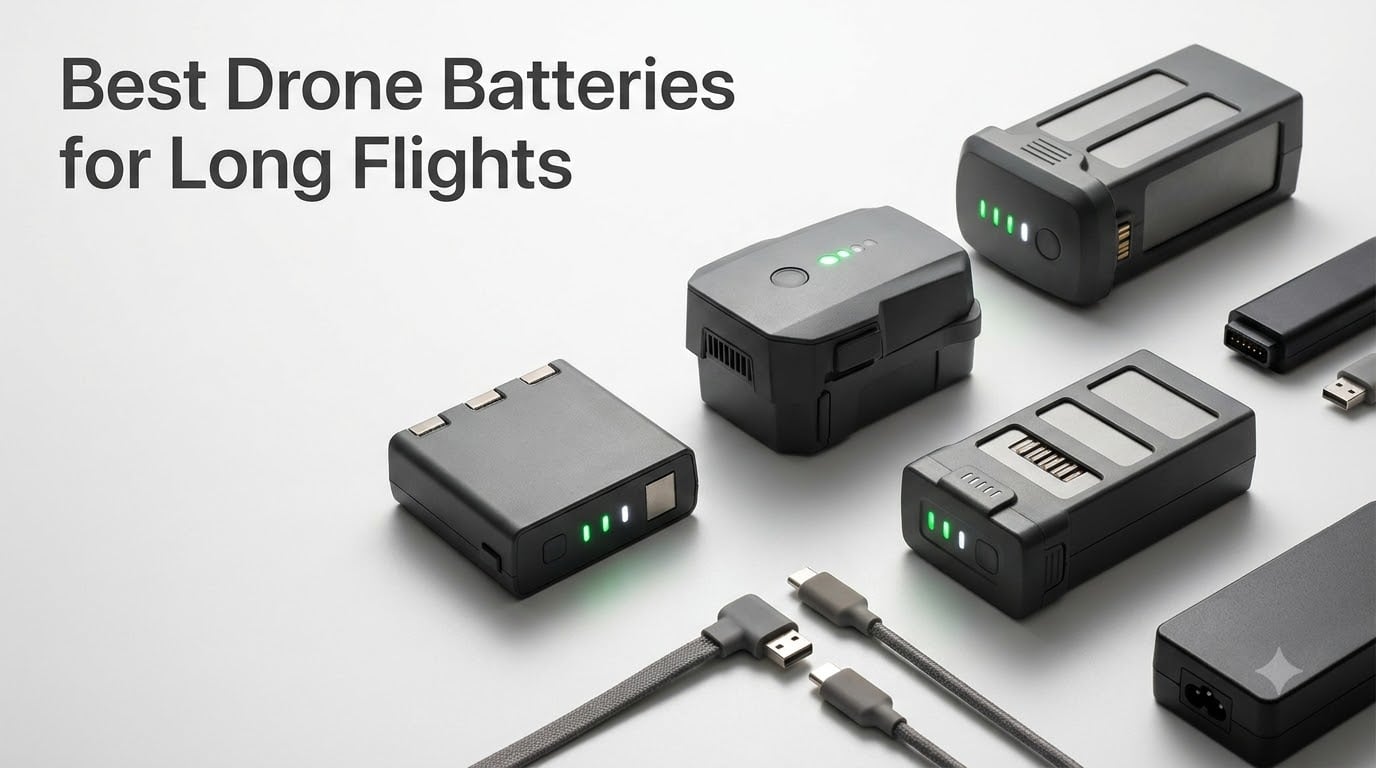 Best Drone Batteries for Long Flights