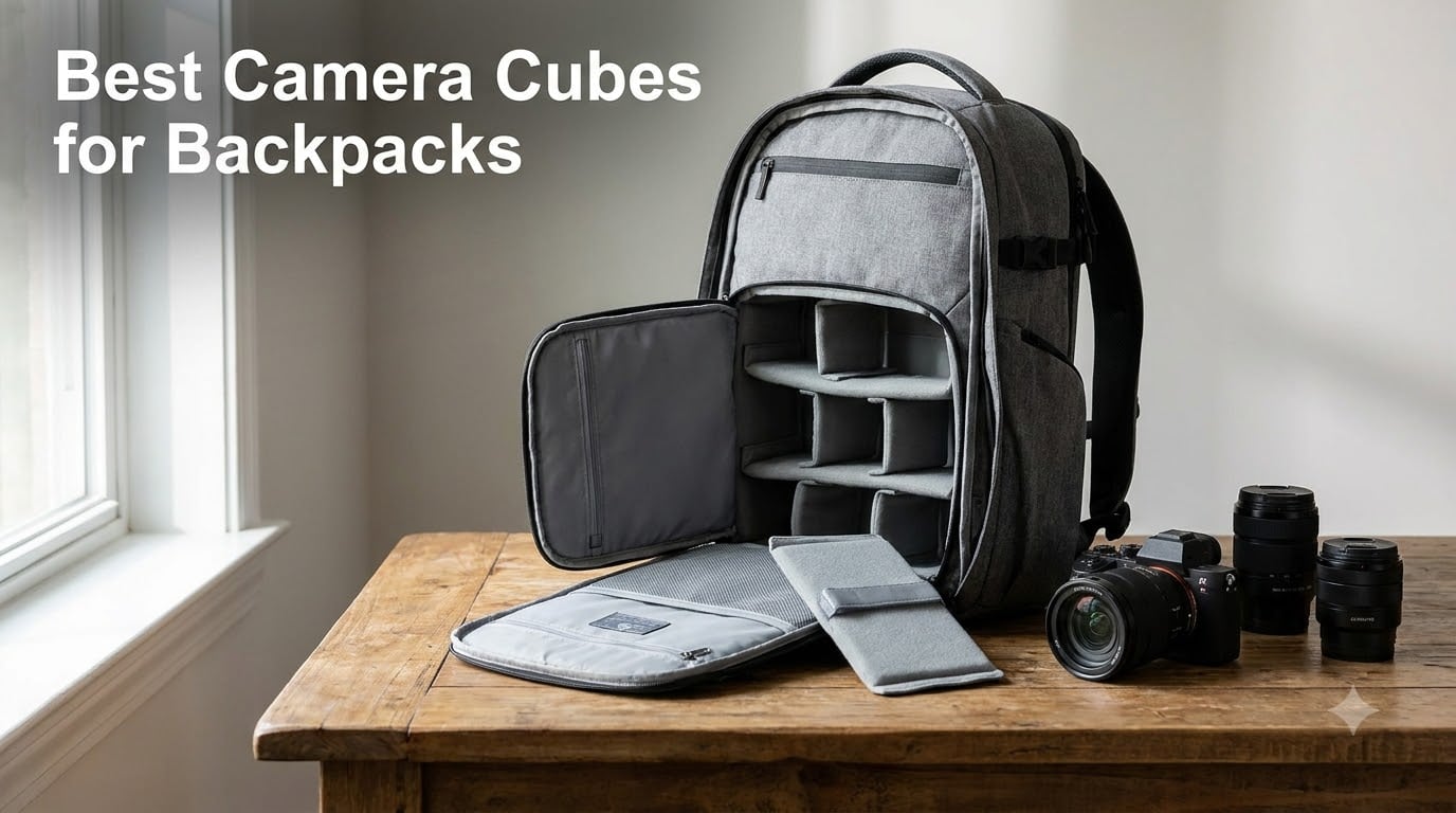 Best Camera Cubes for Backpacks