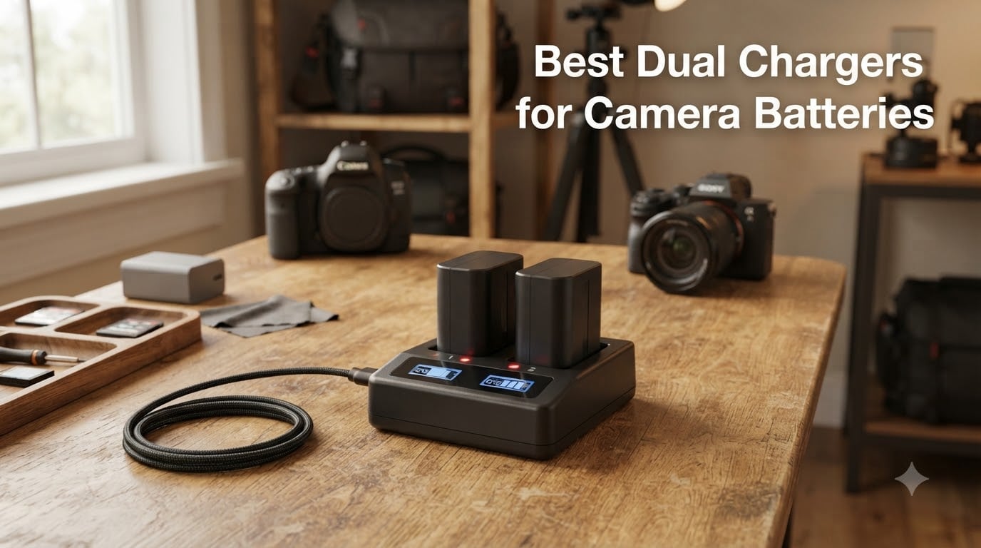 Best Dual Chargers for Camera Batteries