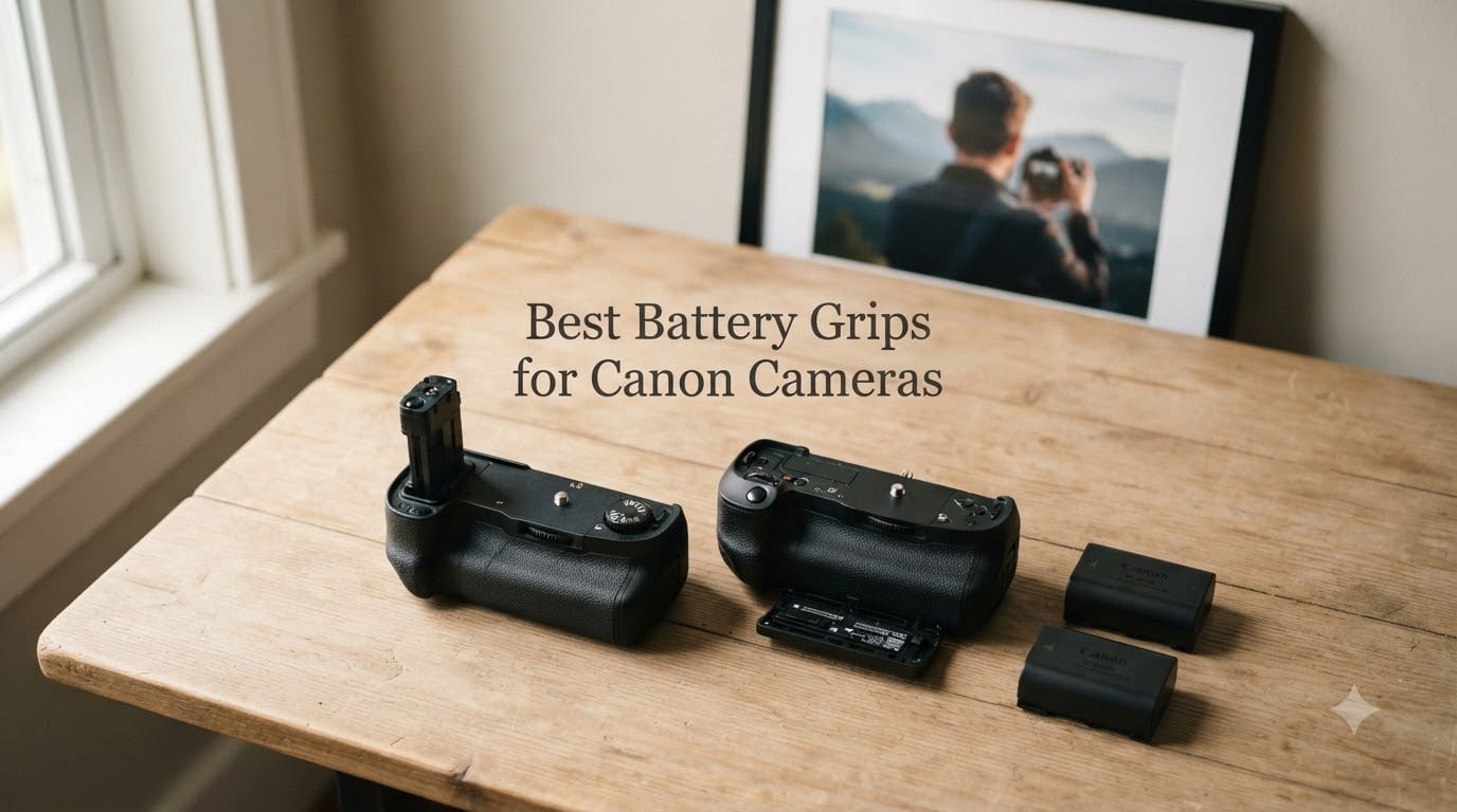 Best Battery Grips for Canon Cameras