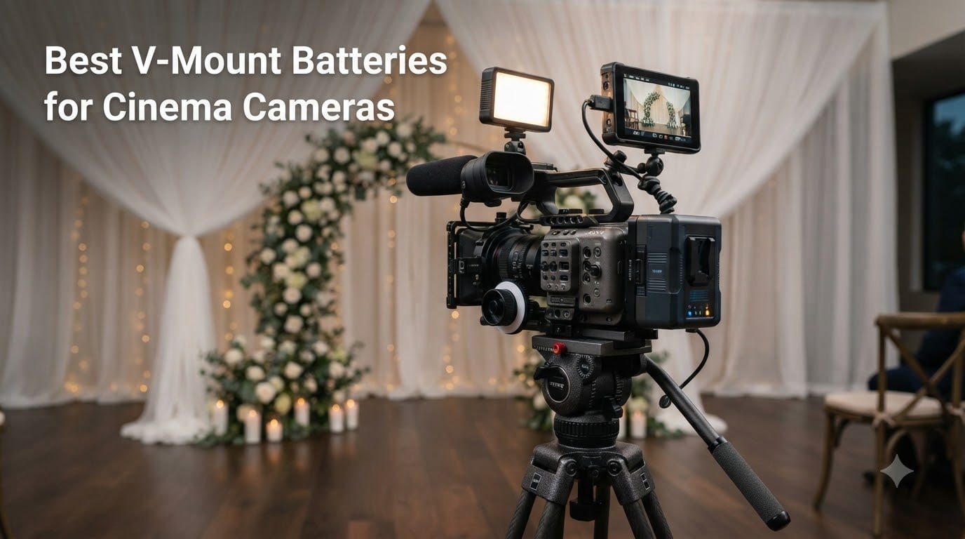 Best V-Mount Batteries for Cinema Cameras
