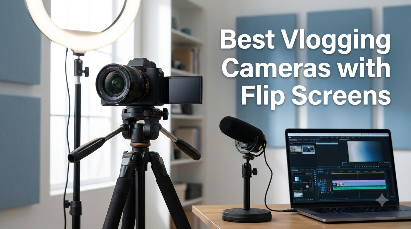 Best Vlogging Cameras with Flip Screens