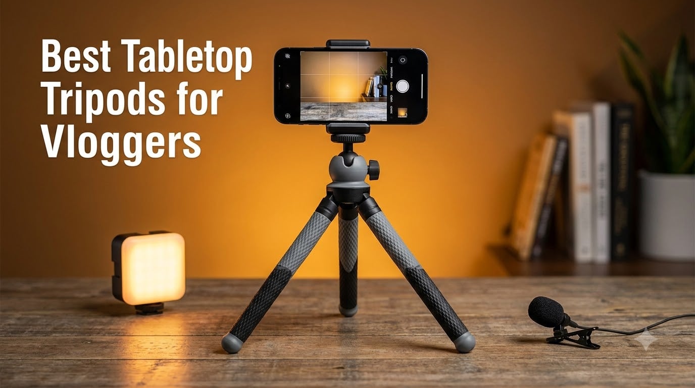 Best Tabletop Tripods for Vloggers