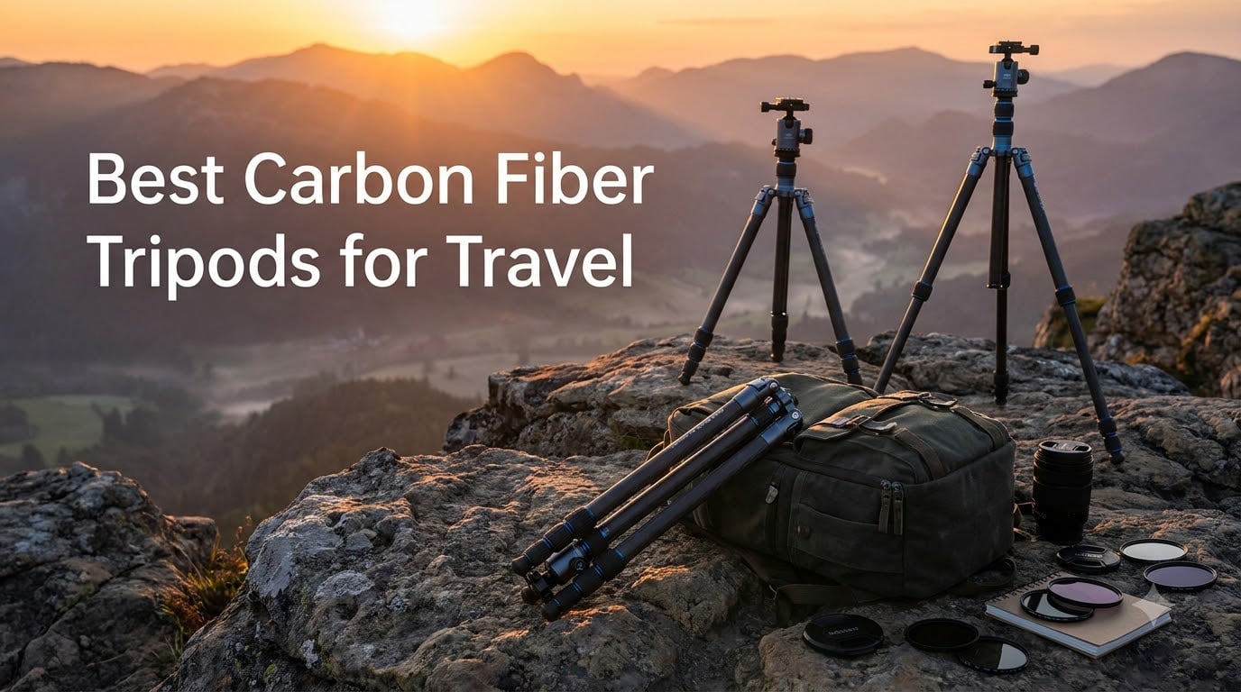 Best Carbon Fiber Tripods for Travel