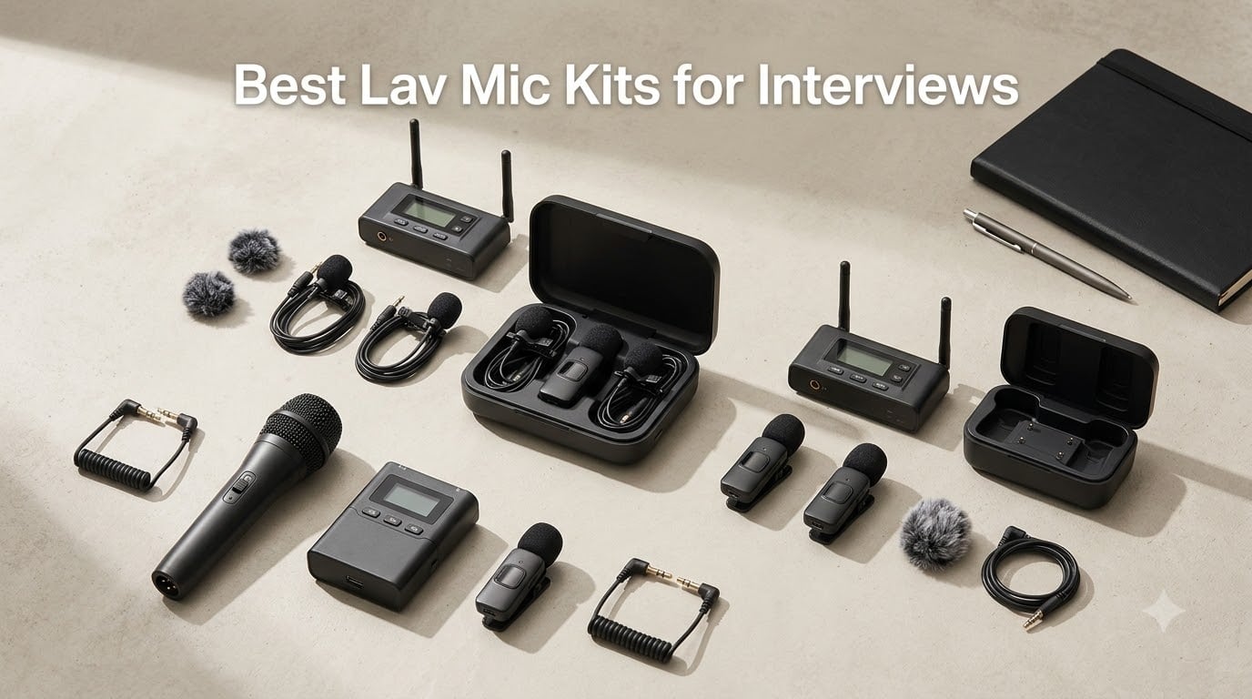 Best Lav Mic Kits for Interviews