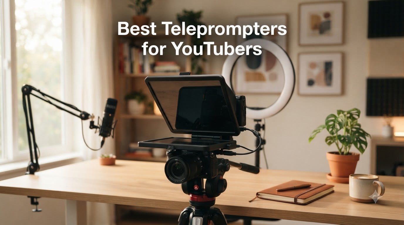 Best Teleprompters for YouTubers