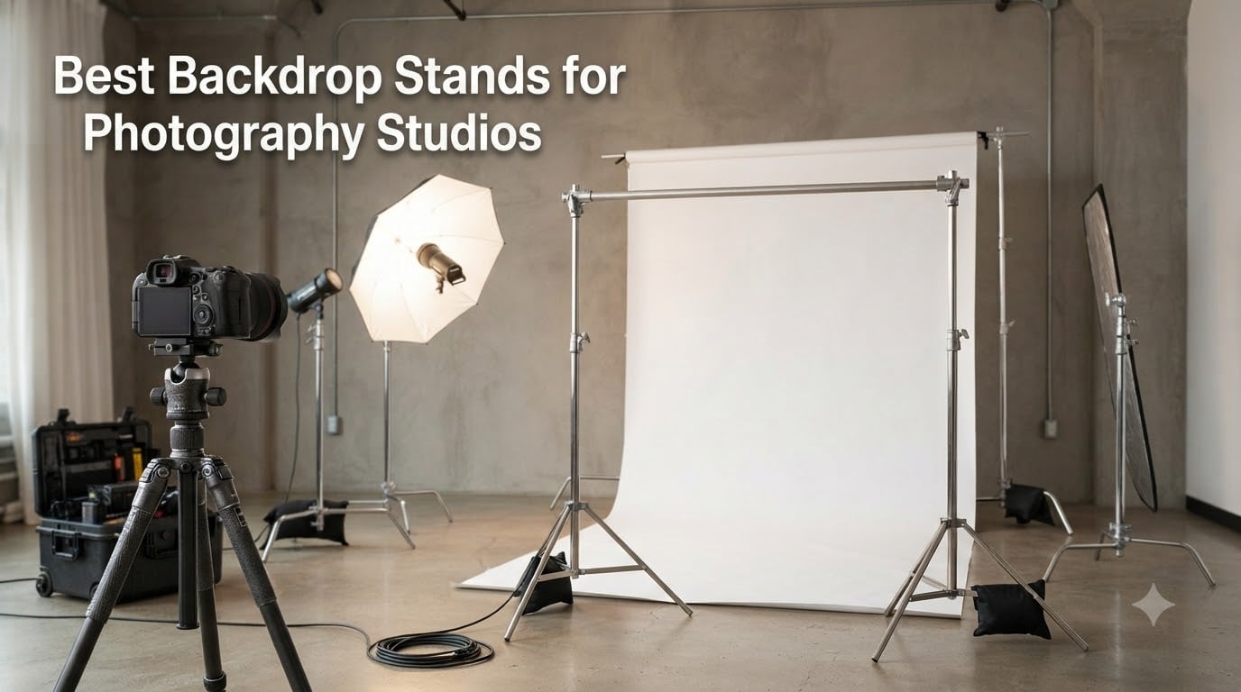 Best Backdrop Stands for Photography Studios