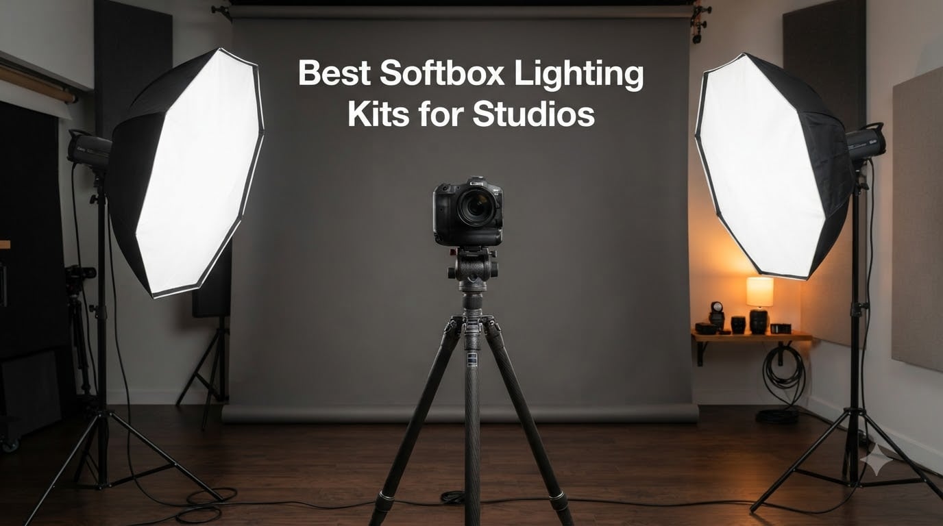 Best Softbox Lighting Kits for Studios