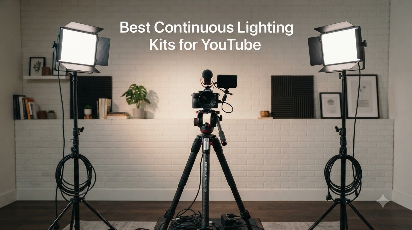 Best Continuous Lighting Kits for YouTube