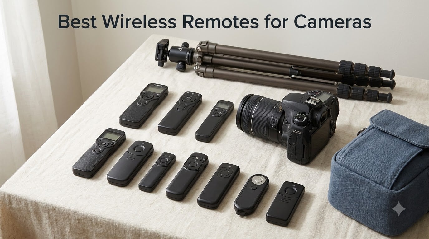 Best Wireless Remotes for Cameras