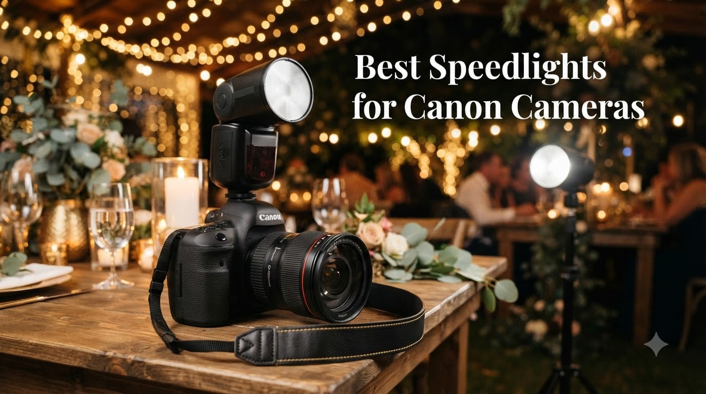 Best Speedlights for Canon Cameras
