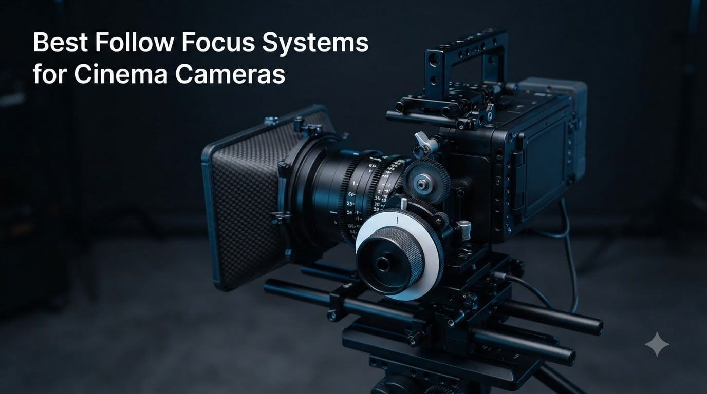Best Follow Focus Systems for Cinema Cameras