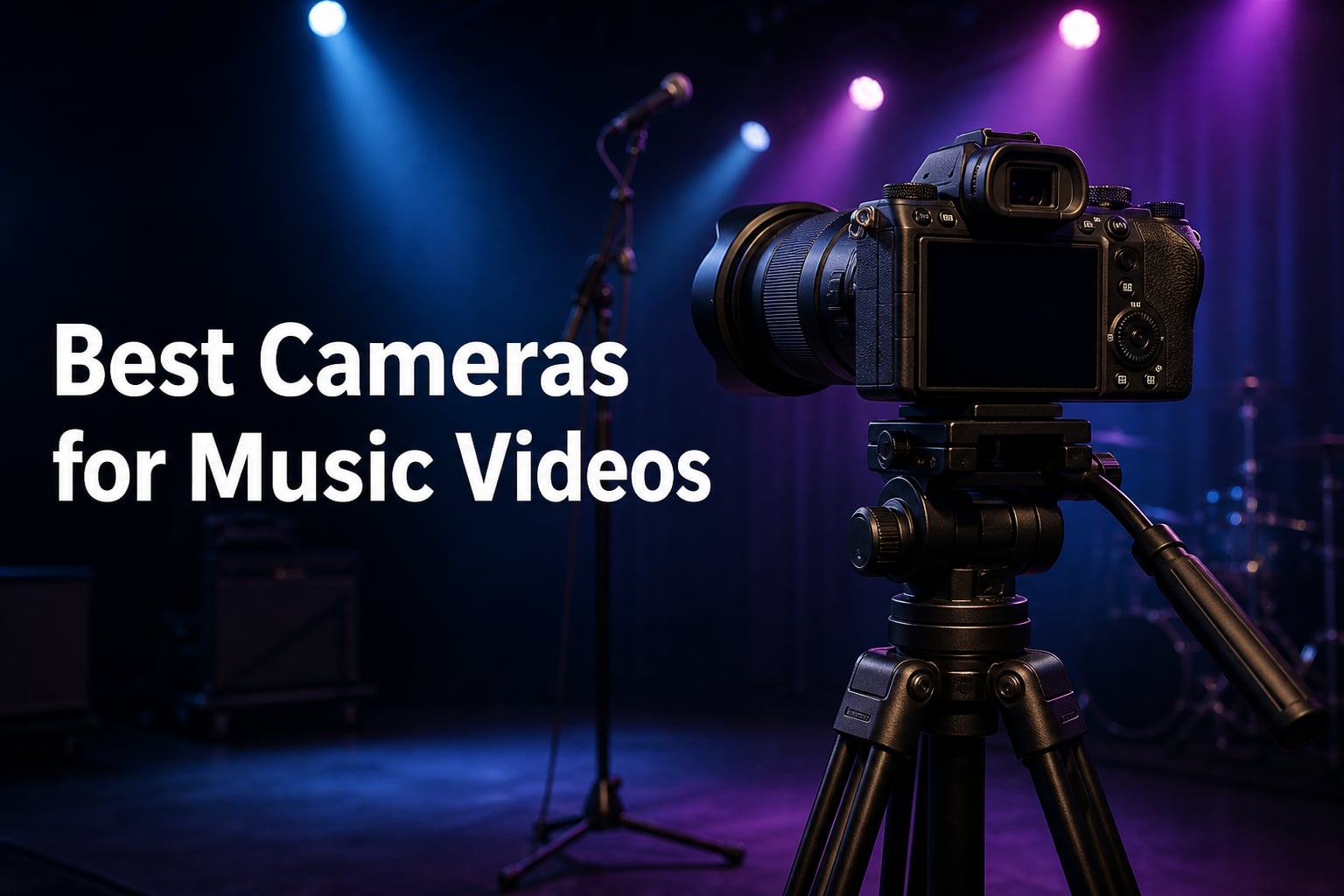 Best Cameras for Music Videos