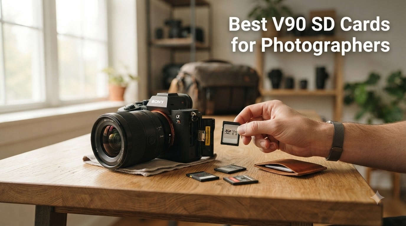 Best V90 SD Cards for Photographers