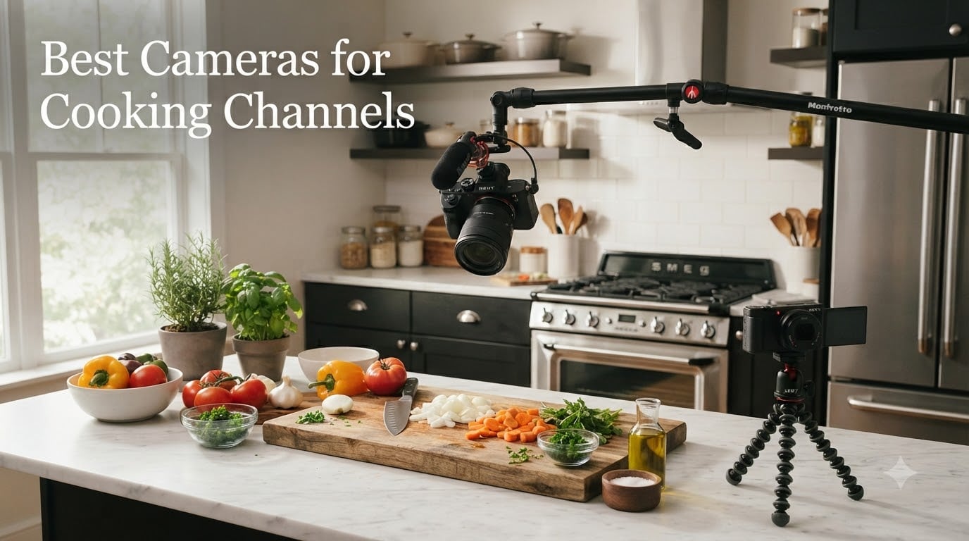 Best Cameras for Cooking Channels