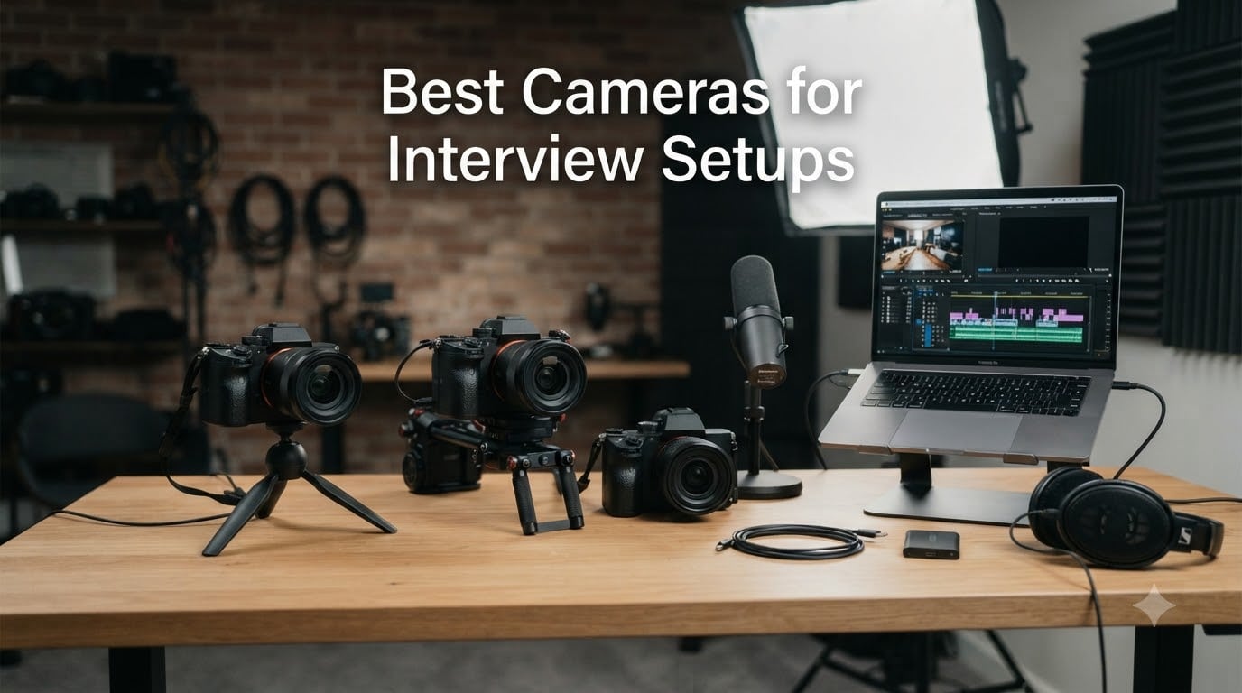 Best Cameras for Interview Setups