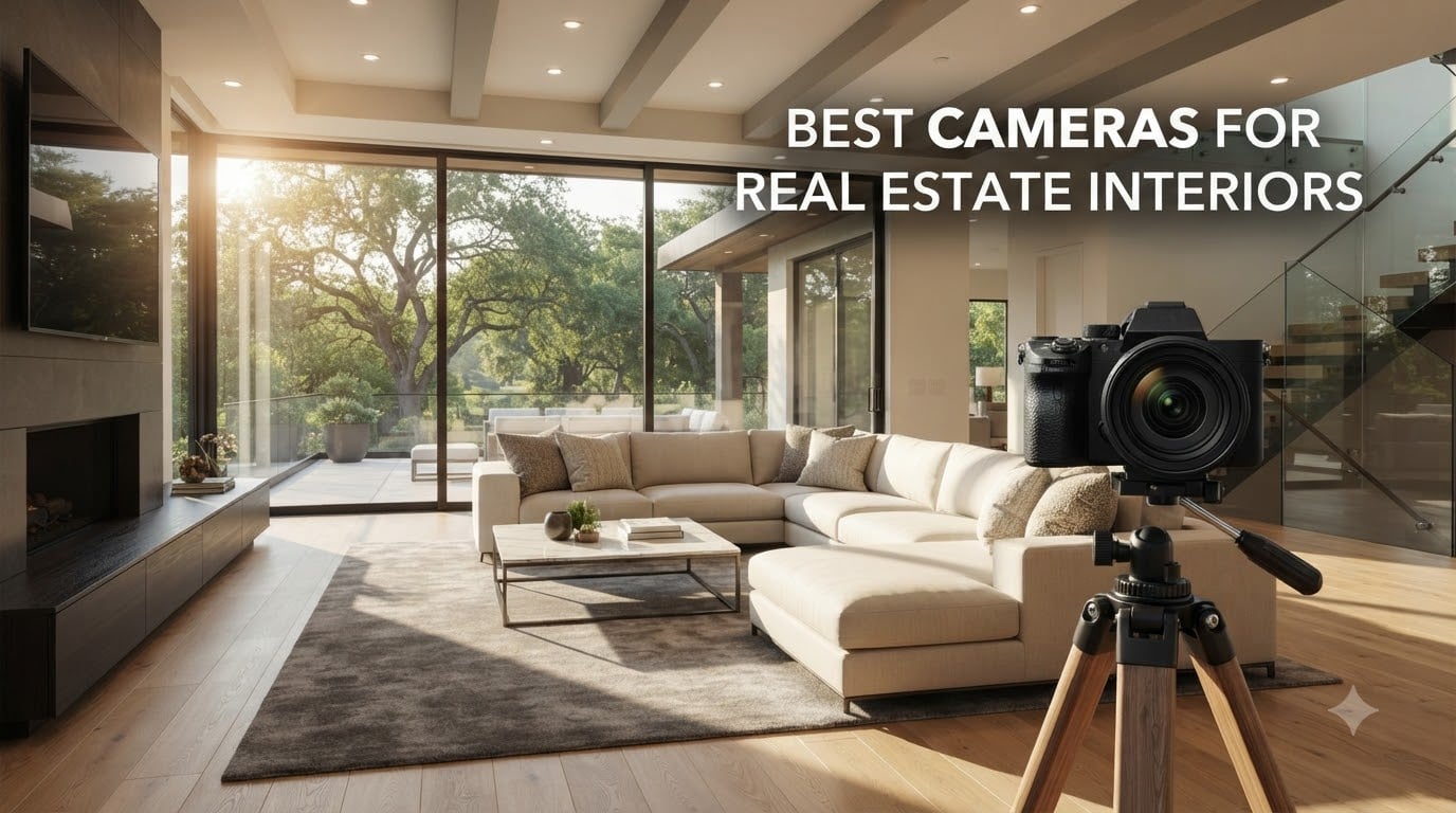 Best Cameras for Real Estate Interiors
