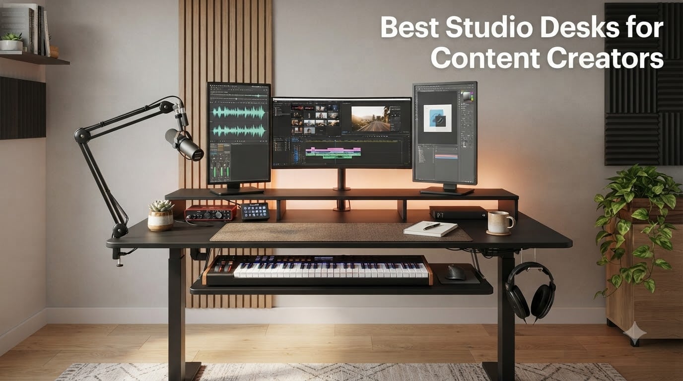 Best Studio Desks for Content Creators