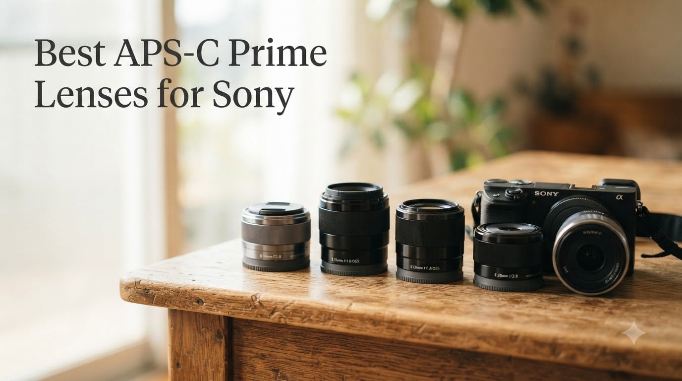 Best APS-C Prime Lenses for Sony