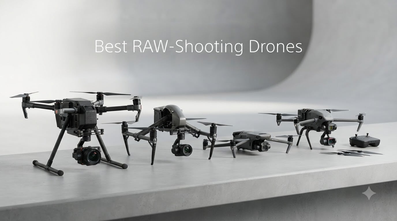 Best RAW-Shooting Drones