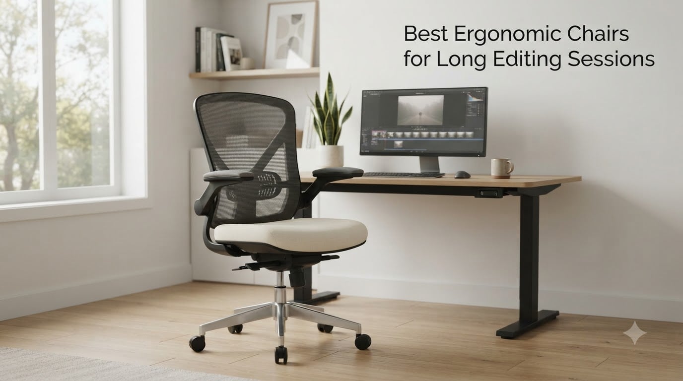 Best Ergonomic Chairs for Long Editing Sessions