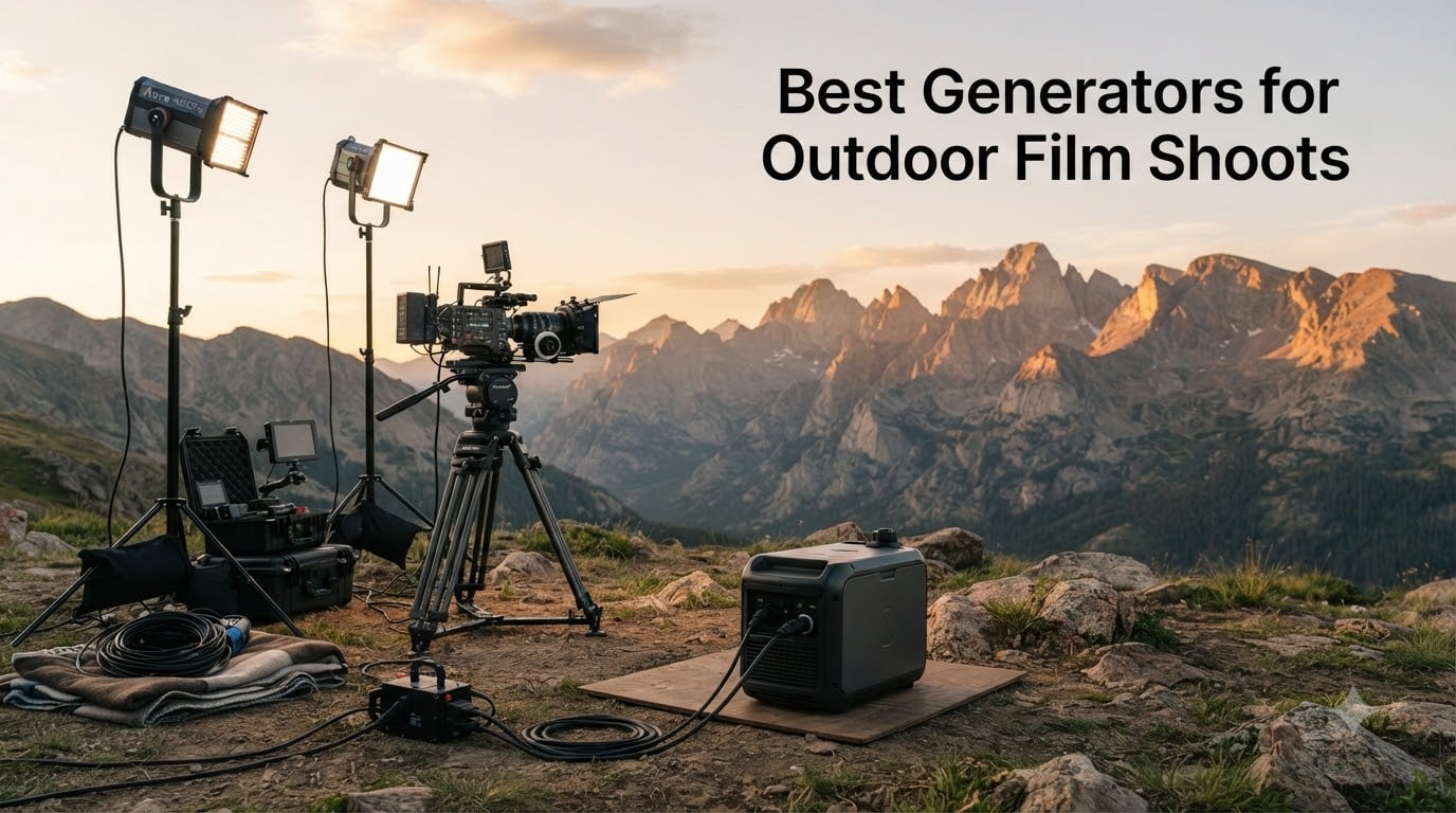 Best Generators for Outdoor Film Shoots