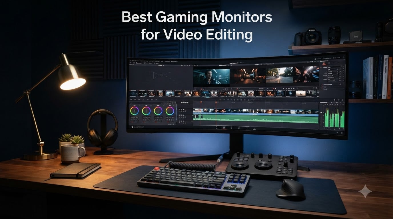 Best Gaming Monitors for Video Editing