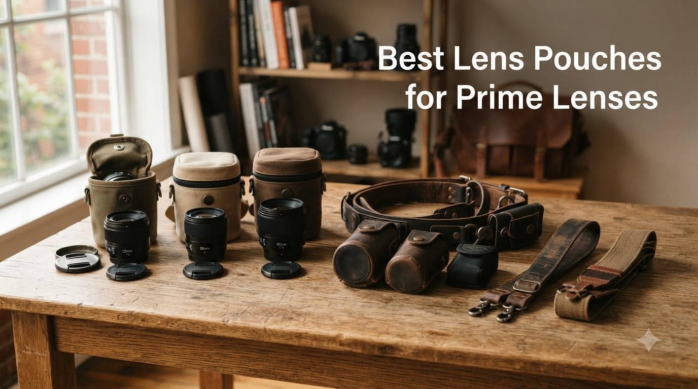 Best Lens Pouches for Prime Lenses